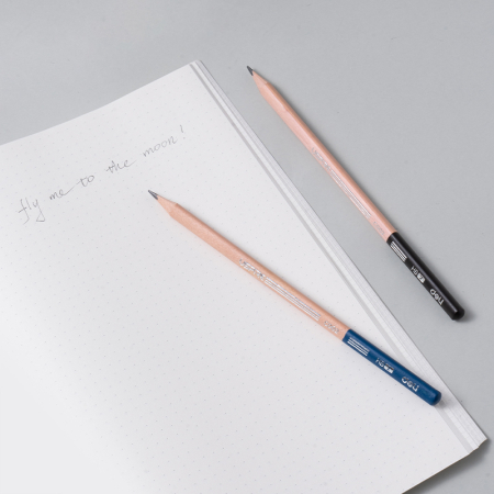 Creion grafit HB fără gumă Deli [4]