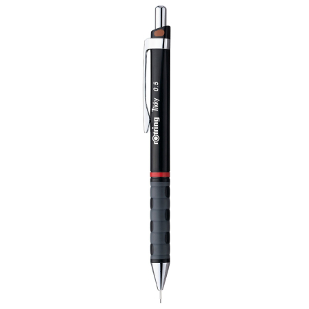 Birotica & Papetarie - Creion mecanic 0.5 mm Rotring Tikky 3, negru