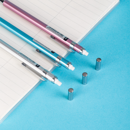 Creion Mecanic 0.7 mm Corp Metalic - Diverse Culori – DELI [5]