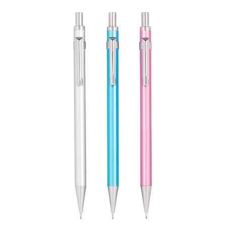 Creion Mecanic 0.7 mm Corp Metalic - Diverse Culori – DELI [4]