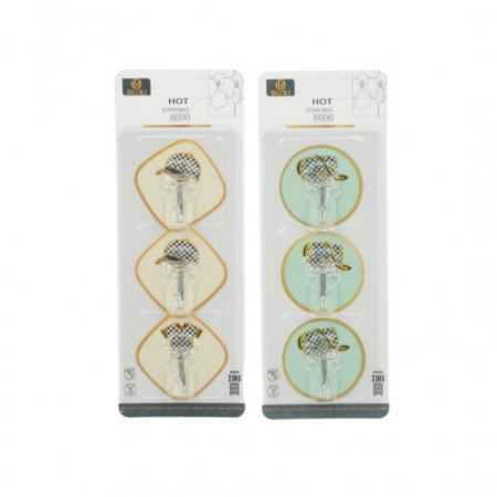 Cuiere - Cuier autoadeziv 3pcs