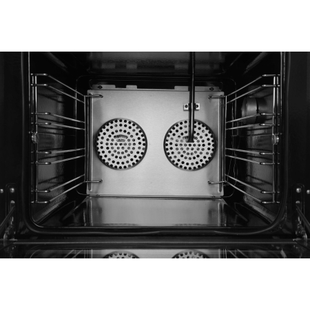 Cuptor convectie cu umidificare Hendi H90S, 4 tavi 438x315 mm incluse, 2 elemente incalzire, 2 ventilatoare, termostat reglabil 50-300 gr C, timer 0-120 min, 2670W, 595x595x(H)570 mm [5]