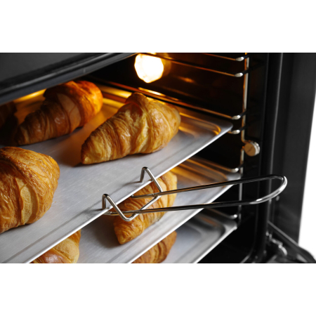 Cuptor convectie Hendi H90, 4 tavi 438x315 mm incluse, 2 elemente incalzire, 2 ventilatoare, termostat reglabil 50-300 gr C, timer 0-120 min, 2670 W,595x624x(H)572mm [3]