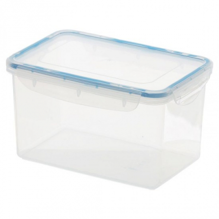 Vase si accesorii bucatarie - Cutie alimente clik-clak 2l dreptunghiulara ag407