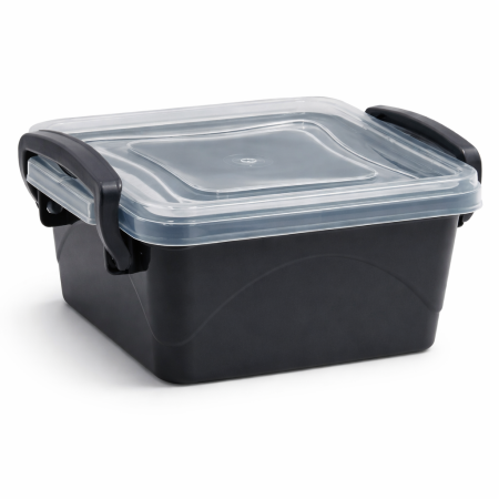 Vase si accesorii bucatarie - Cutie Alimente Pătrată 350 ml 242 AKAY – Compactă, practică și sigură