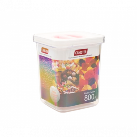 Vase si accesorii bucatarie - Cutie depozitare cu inchidere ermetica 800ml wei a-14060