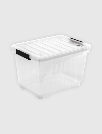 Vase si accesorii bucatarie - Cutie depozitare cu roți 27L – 330 x 453 x 300 mm