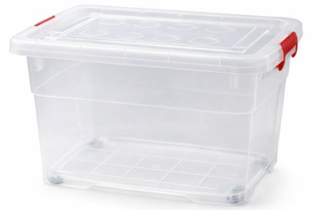 Cutie alimente - Cutie depozitare cu roti 50 l