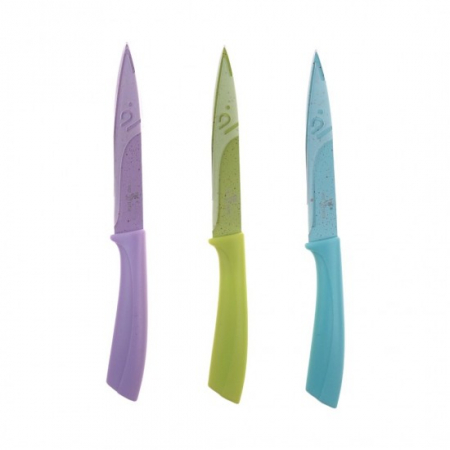 Cutite - Cutit teaca color metal+pvc 24x2 cm