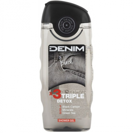 Gel dus - Denim gel dus 250ml black