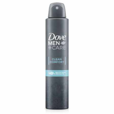 Ingrijirea corpului - Deodorant Antiperspirant Spray Dove Men Clean Comfort 48h – 200 ml