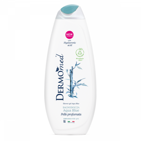 Gel dus - Dermomed gel dus 650ml aqua blue