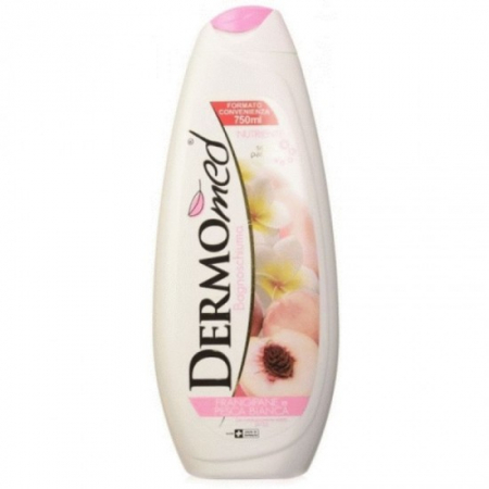 Gel dus - Dermomed gel dus 750ml frangipan white peach