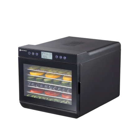 Deshidrator alimente, capacitate 7 tavi 375x300 mm, afisaj digital, 500W,345x450x(H)315mm  [4]