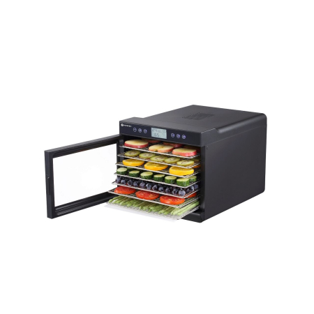 Ambalare vacuum - Deshidrator alimente, capacitate 7 tavi 375x300 mm, afisaj digital, 500W,345x450x(H)315mm 