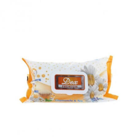 Servetele umede - Dex servetele umede 100buc chamomile tea