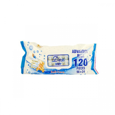 Consumabile hartie - Dex servetele umede 120buc soft care