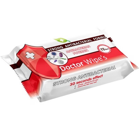 Servetele umede - Doctor servetele umede antibacterian 72buc