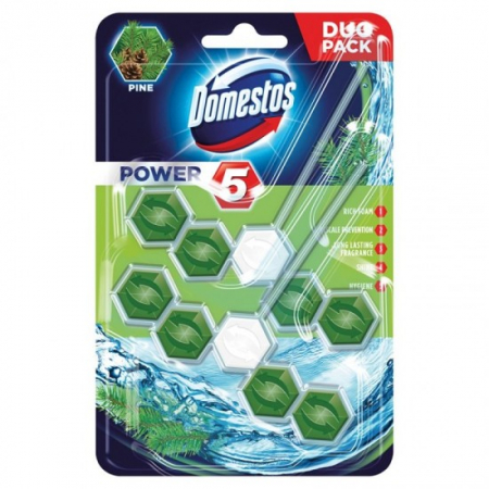 Odorizante - Domestos odorizant wc bile 2x55g pin
