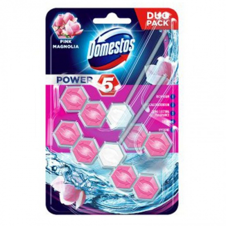 Odorizante - Domestos odorizant wc bile 2x55g pink magnolia