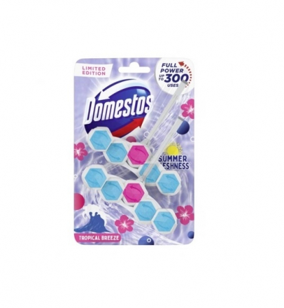 Odorizante - Domestos odorizant wc bile 2x55g tropical breeze