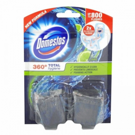 Odorizante - Domestos odorizant wc pentru bazin 2x50gr lime