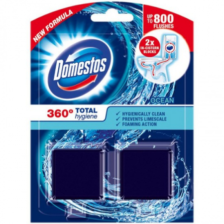 Odorizante - Domestos odorizant wc pentru bazin 2x50gr ocean