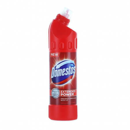 Detergenti si solutii de curatenie - Domestos solutie wc lichid 750ml red power