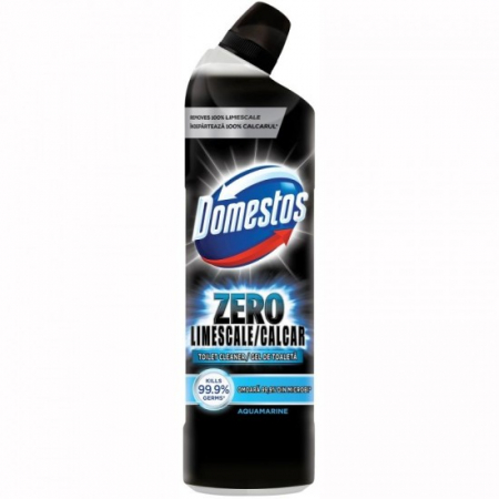 Detergenti si solutii de curatenie - Domestos solutie wc lichid 750ml zero limescale