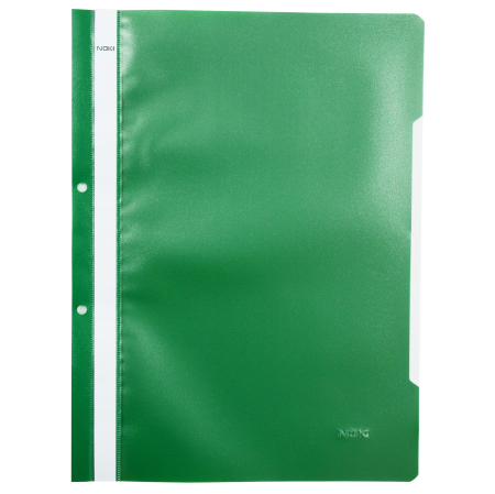 Birotica & Papetarie - Dosar Plastic cu Șină și Găuri Verde Noki – A4