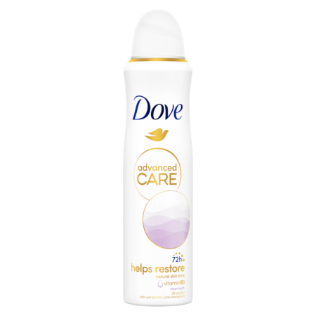 Ingrijirea corpului - DOVE ANTIPERSPIRANT DEO 150ML ADVANCED CARE HELPS RESTORE
