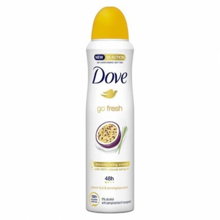 Deodorante - Dove antiperspirant deo 150ml go fresh pasion fruit lemongrass