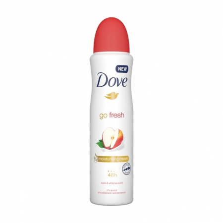 Deodorante - Dove antiperspirant deo 250ml go fresh apple&white tea scent