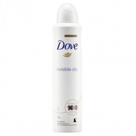 Deodorante - Dove antiperspirant deo 250ml invisible dry