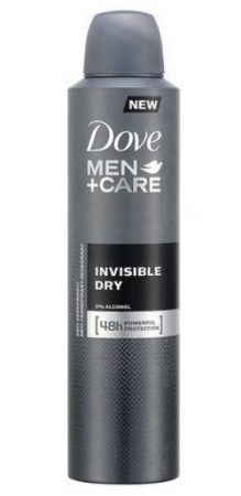 Deodorante - Dove antiperspirant deo 250ml men invisible dry