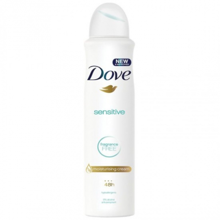 Ingrijirea corpului - Dove antiperspirant deo 250ml sensitive