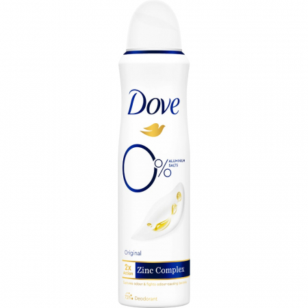 Deodorante - Dove antiperspirant deo zink 150ml original