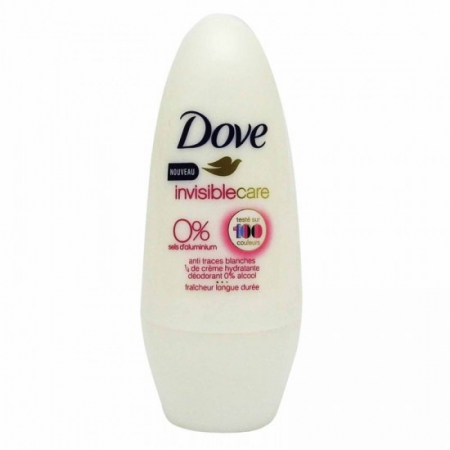 Ingrijirea corpului - Dove antiperspirant roll on 50ml invisible care 0% aluminium