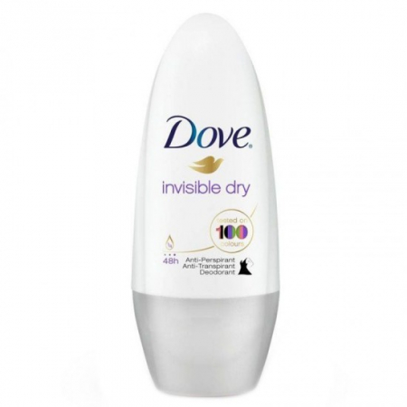 Deodorante - Dove antiperspirant roll on 50ml invisible dry woman