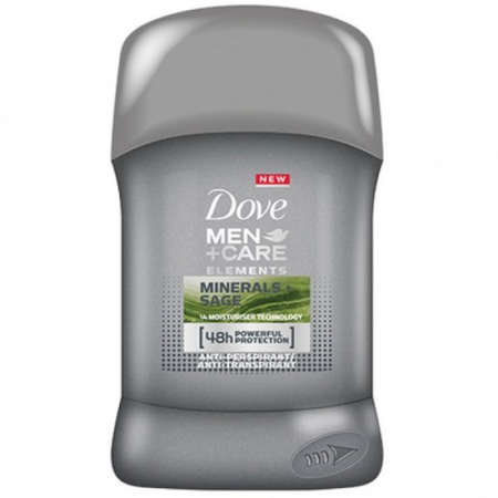 Ingrijirea corpului - Dove antiperspirant stick 50ml men minerals sage