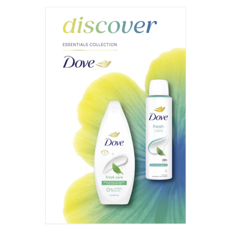 Casete cadou - DOVE Casetă Cadou (SG 250ml + DEO 150ml) Discover Fresh Care