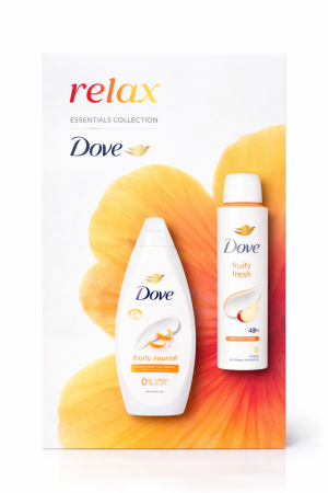Casete cadou - DOVE Casetă Cadou (SG 250ml + DEO 150ml) Relax Fruity Fresh