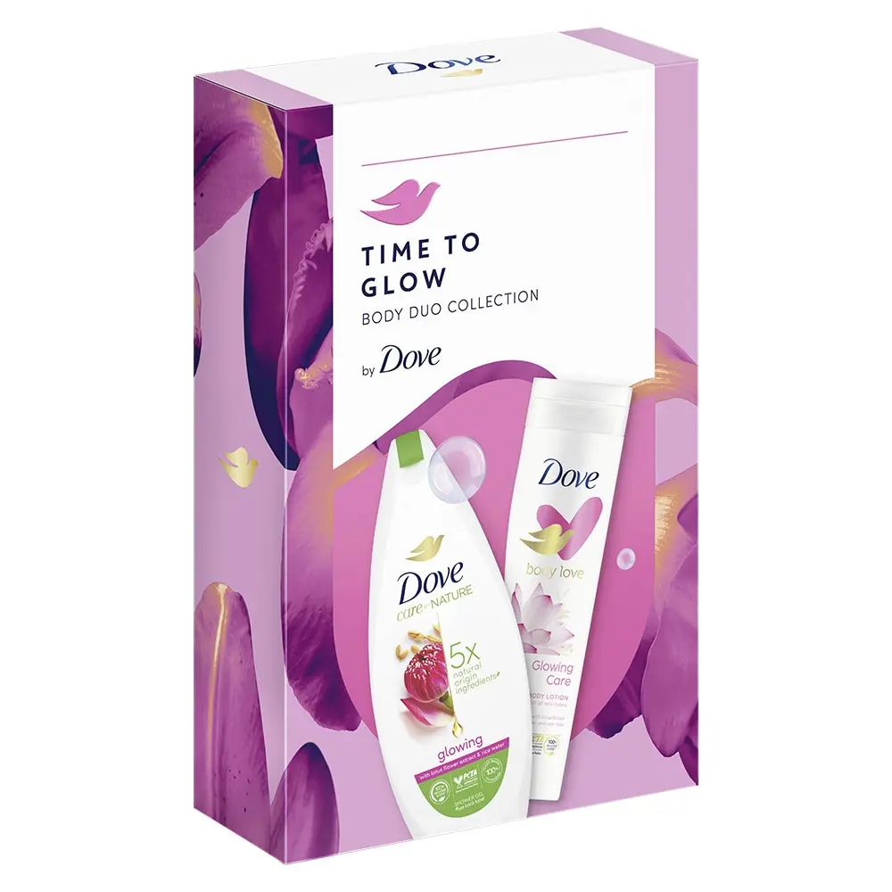 Casete cadou - Dove caseta cadou (sg225ml+bl250ml) glowing