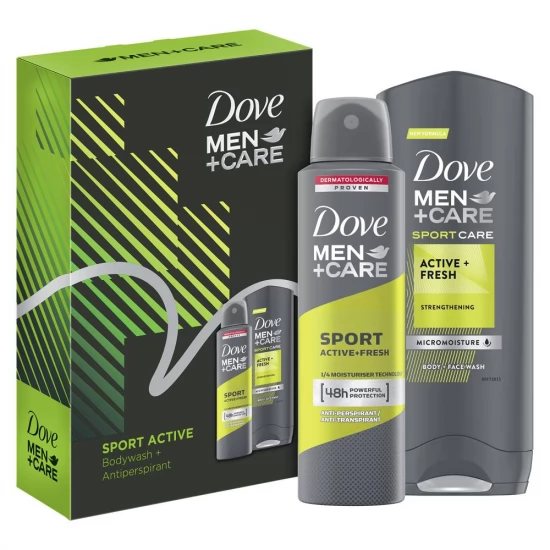 Casete cadou - Dove caseta cadou (sg250+deo150) men active fresh