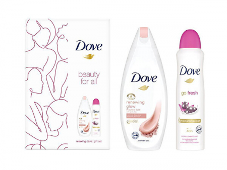 Casete cadou - Dove caseta cadou (sg250+deo150) relaxing care (renewing glow+aca berry)