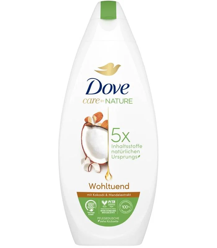 Ingrijirea corpului - Dove gel dus 225ml restoring coconut oil almond extract
