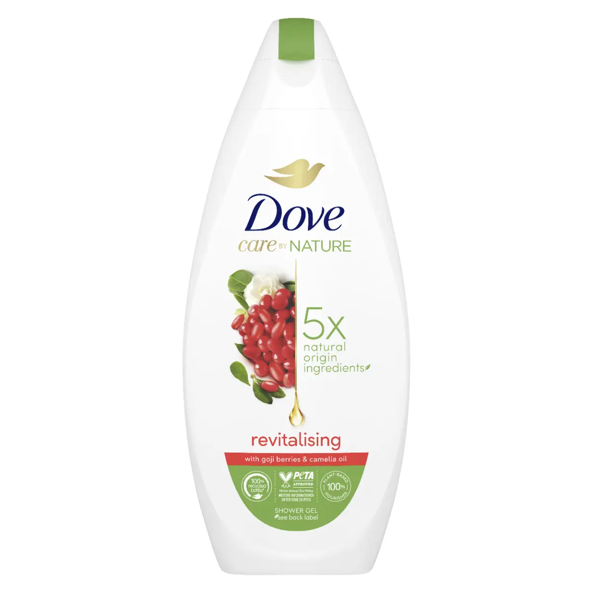 Ingrijirea corpului - Dove gel dus 225ml revitalising goji berries-camelia oil