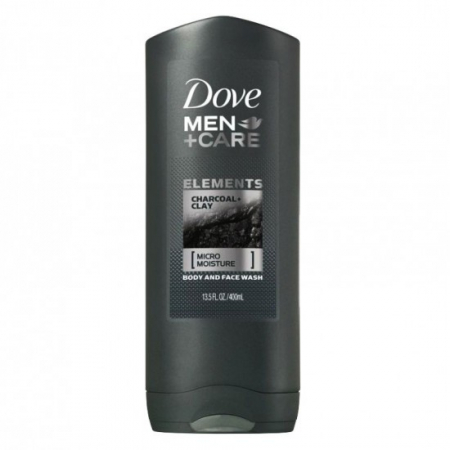 Gel dus - Dove gel dus 400ml men elements charcoal clay
