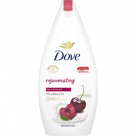 Ingrijirea corpului - Dove gel dus 450ml cherry chia milk