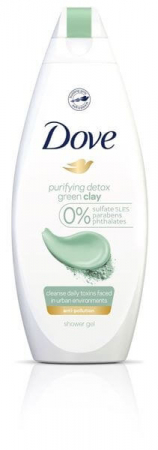 Ingrijirea corpului - Dove gel dus 500ml green clay